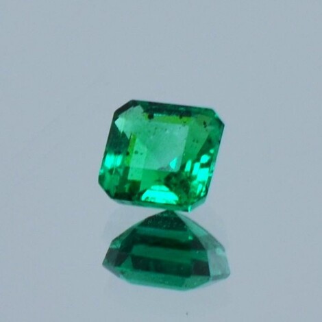 Smaragd, Achteck facettiert (0,53 ct.) aus Sambia