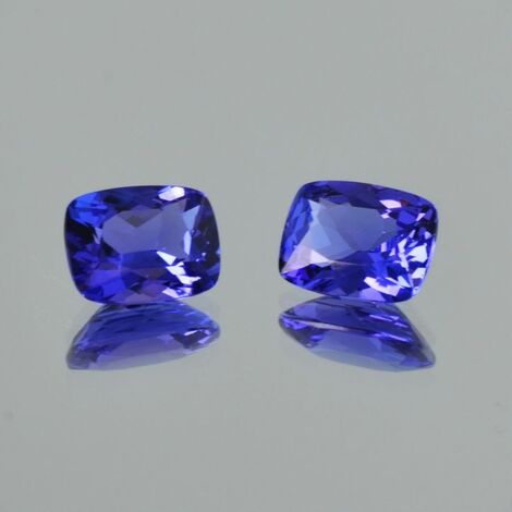 Tansanit Duo antik blau 4,01 ct.