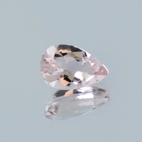 Morganite pear light pink 1.66 ct.
