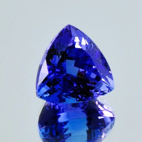 Tansanit Trillion intensivblau 13,16 ct