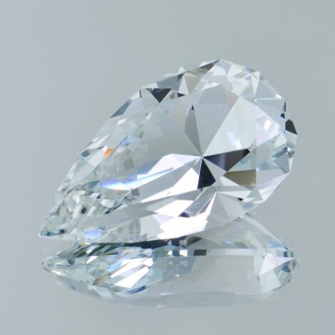 Topas Design-Tropfen farblos 43,68 ct.