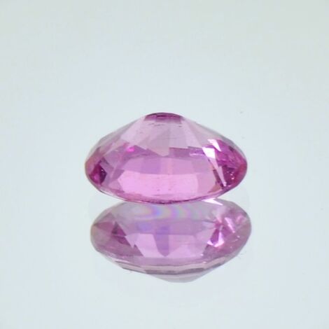 Sapphire oval pink untreated 1.167 ct.