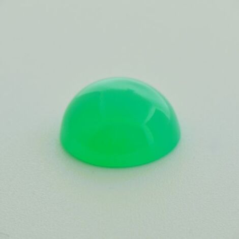 Chrysopras, Rund Cabochon (9,00 ct.) aus Australien