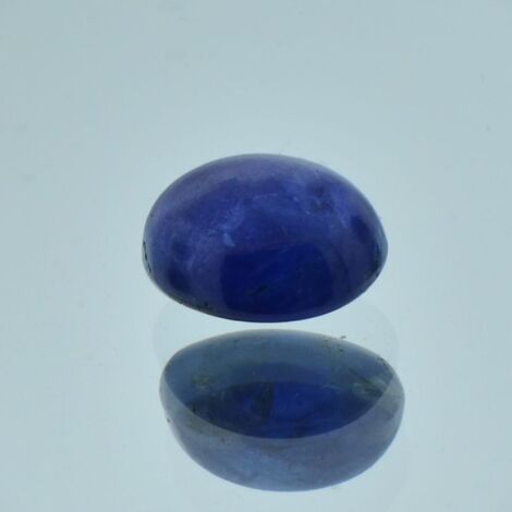 Sapphire cabochon oval blue 6.80 ct.