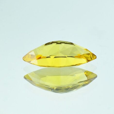 Goldberyll Navette facettiert goldgelb 6,75 ct