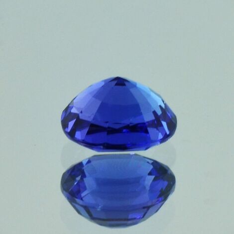 Tansanit oval intensivblau 4,06 ct.
