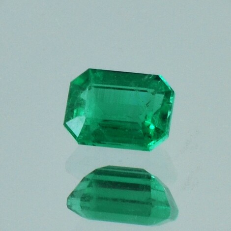 Smaragd octagon grün 1,12 ct