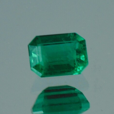 Smaragd Beryll octagon grün 1,12 ct