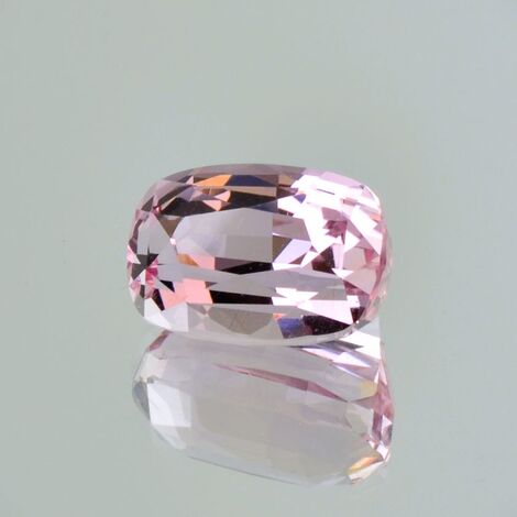 Topaz cushion light pink untreated 10.79 ct.