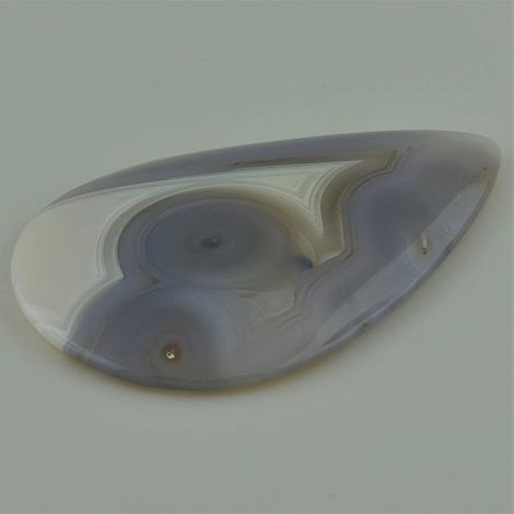 Achat, Tropfen Cabochon (156,04 ct.) aus Botswana Achat, Tropfen Cabochon (156,04 ct.) aus Botswana
