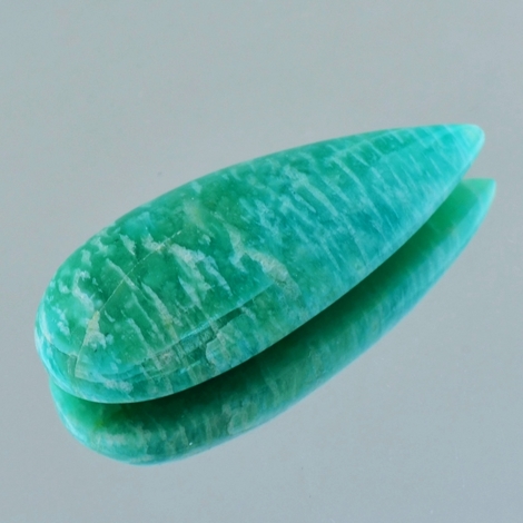 Amazonit, Tropfen Cabochon (30,72 ct.) aus Brasilien Amazonit, Tropfen Cabochon (30,72 ct.) aus Brasilien
