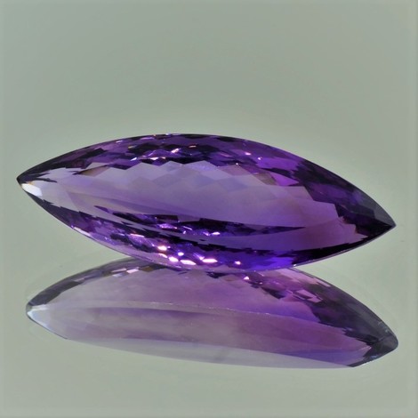 Amethyst, Navette facettiert (54,58 ct.) aus Brasilien Amethyst, Navette facettiert (54,58 ct.) aus Brasilien