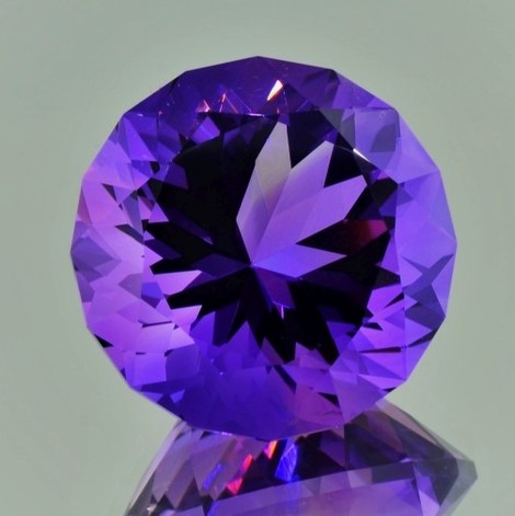 Amethyst round fantasy violet 51.87 ct Amethyst round fantasy violet 51.87 ct