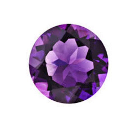 Amethyst, Rund facettiert (1,1 - 1,3 ct.) aus Madagaskar Amethyst, Rund facettiert (1,1 - 1,3 ct.) aus Madagaskar