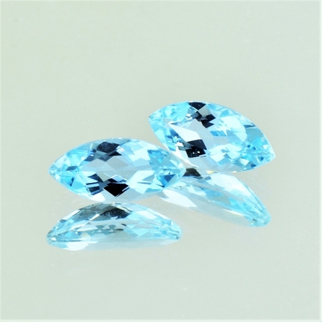 Aquamarin Duo Navette 2,52 ct Aquamarin Duo Navette 2,52 ct