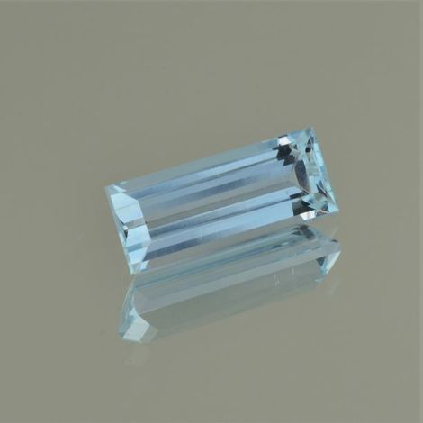 Aquamarin Rechteck hellblau ungebrannt 6,03 ct Aquamarin Rechteck hellblau ungebrannt 6,03 ct