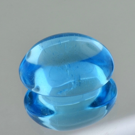 Blautopas, Oval Cabochon (20,76 ct.) aus Brasilien Blautopas, Oval Cabochon (20,76 ct.) aus Brasilien