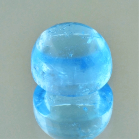 Blautopas, Rund Cabochon (9,82 ct.) aus Brasilien Blautopas, Rund Cabochon (9,82 ct.) aus Brasilien
