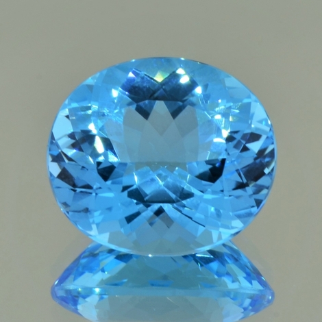 Blautopas oval 36,43 ct Blautopas oval 36,43 ct
