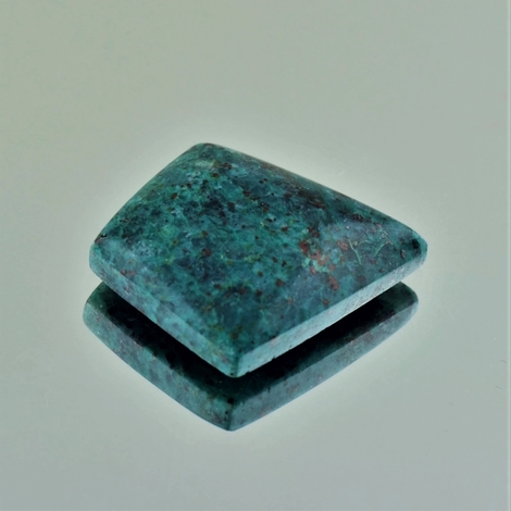 Chrysokoll, Freiform (21,73 ct.) aus Peru (Lilly Mine) Chrysokoll, Freiform (21,73 ct.) aus Peru (Lilly Mine)