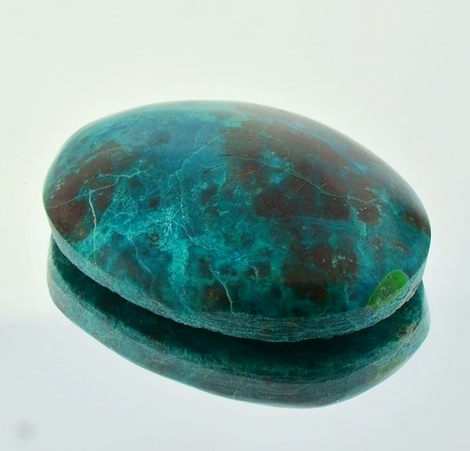 Chrysokoll oval 68,26 ct Chrysokoll oval 68,26 ct