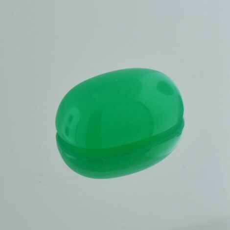 Chrysopras Cabochon oval grün 20,81 ct