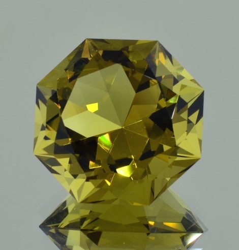 Citrin Achteck-Design gelblich 35,63 ct Citrin Achteck-Design gelblich 35,63 ct