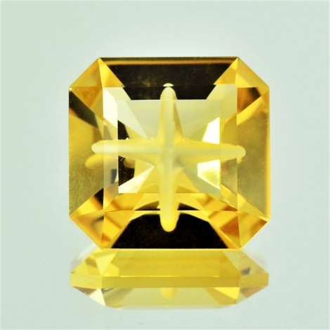 Citrin, Achteck facettiert (15,49 ct.) aus Brasilien