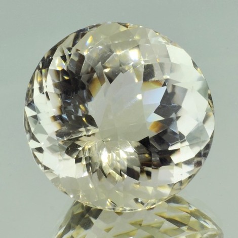 Citrin rund zartgelb ungebrannt 125,68 ct Citrin rund zartgelb ungebrannt 125,68 ct
