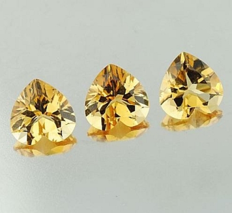Citrine Lot heart 4.42 ct Citrine Lot heart 4.42 ct