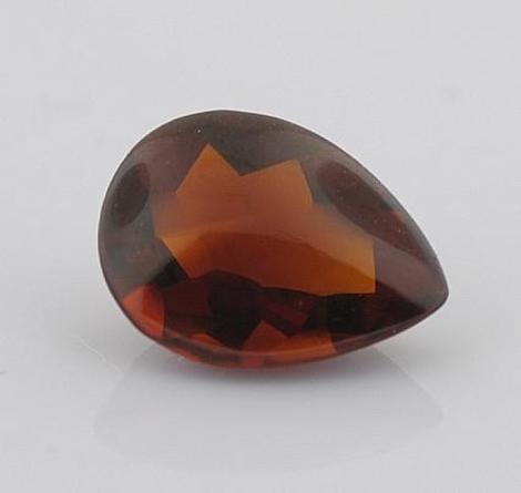 Citrin Tropfen orange-braun 1,3 ct Citrin Tropfen orange-braun 1,3 ct