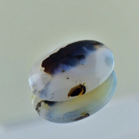 Dendriten-Chalcedon Cabochon oval 25,58 ct