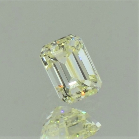Diamant Achteck hellgelb 0,77 ct Diamant Achteck hellgelb 0,77 ct