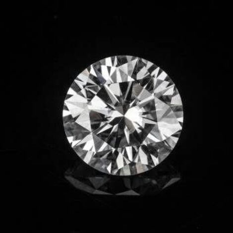 Diamond round brilliant feines white vs1