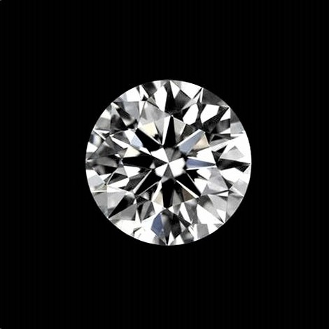 Diamant Brillant hochfeines Weiss D lupenrein 0,18 ct.