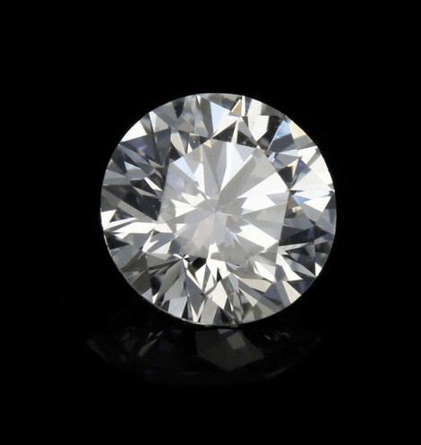 Diamant, Brillant (0,51 ct.) aus Südafrika Diamant, Brillant (0,51 ct.) aus Südafrika