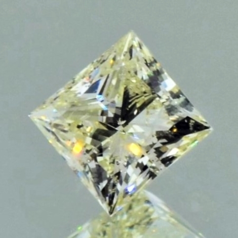 Diamant Princess hellgelb 1,0 ct Diamant Princess hellgelb 1,0 ct