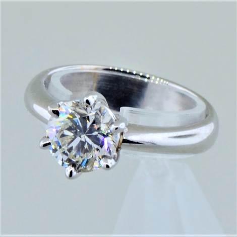 Diamantring, Brillant (1,72 ct.) aus Österreich Diamantring, Brillant (1,72 ct.) aus Österreich