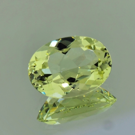 Edelberyll Heliodor oval 10,71 ct Edelberyll Heliodor oval 10,71 ct