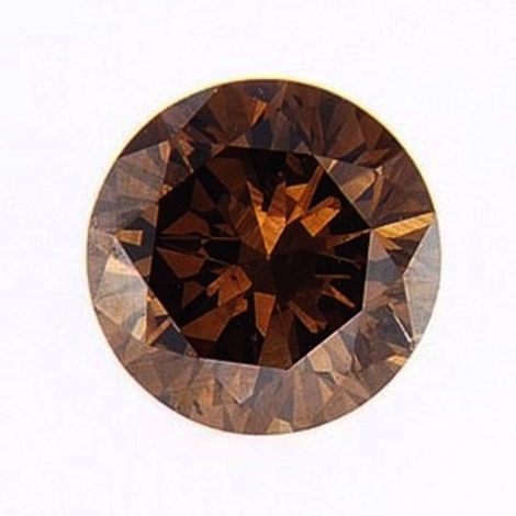 Farbdiamant, Brillant (0,53 ct.) aus Afrika Farbdiamant, Brillant (0,53 ct.) aus Afrika