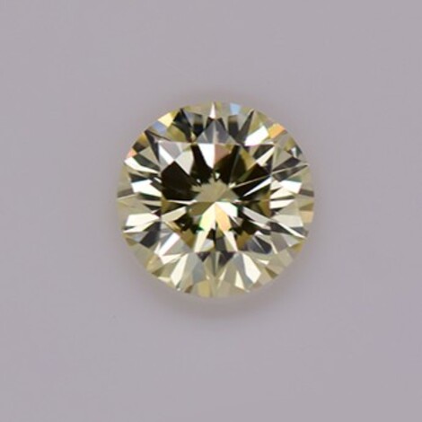 Farbdiamant, Brillant (0,21 ct.) aus Afrika