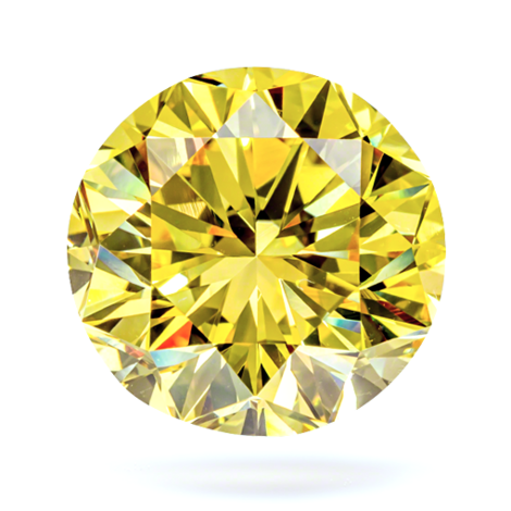 Fancy Diamond round brilliant sehr intense yellow vs1 1.02 ct. Fancy Diamond round brilliant sehr intense yellow vs1 1.02 ct.