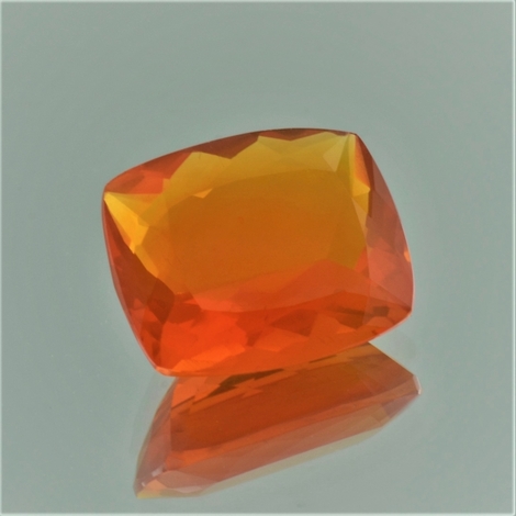 Feueropal, Antik facettiert (14,42 ct.) aus Mexiko