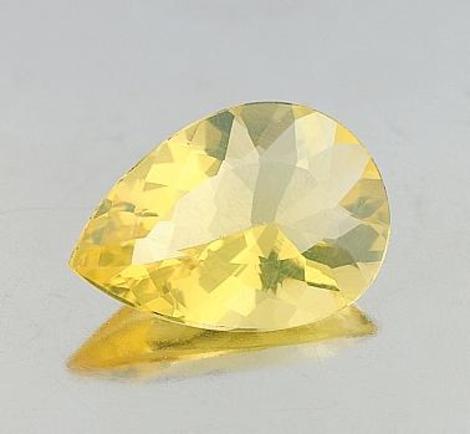 Fire Opal pear yellow 5.55 ct Fire Opal pear yellow 5.55 ct
