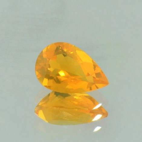 Feueropal Tropfen gelborange 2,17 ct Feueropal Tropfen gelborange 2,17 ct