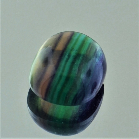 Fluorite Cabochon oval multicolored 12.95 ct Fluorite Cabochon oval multicolored 12.95 ct