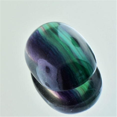 Fluorite Cabochon oval multicolored 26.69 ct Fluorite Cabochon oval multicolored 26.69 ct