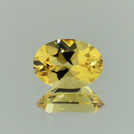 Goldberyll, Oval facettiert (2,29 ct.) aus Madagaskar Goldberyll, Oval facettiert (2,29 ct.) aus Madagaskar