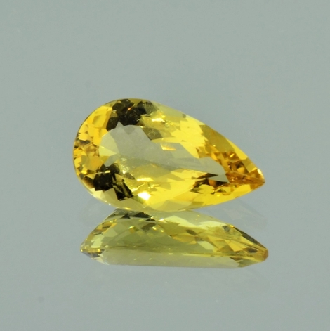 Goldberyll Tropfen gelb 3,73 ct Goldberyll Tropfen gelb 3,73 ct