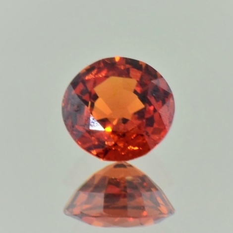 Granat Spessartin rund rotorange 2,12 ct Granat Spessartin rund rotorange 2,12 ct